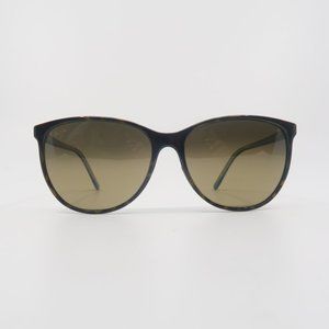 Maui Jim OCEAN MJ723-10P Tortoise Teal/Bronze Polarized Sunglasses Pre-Owned